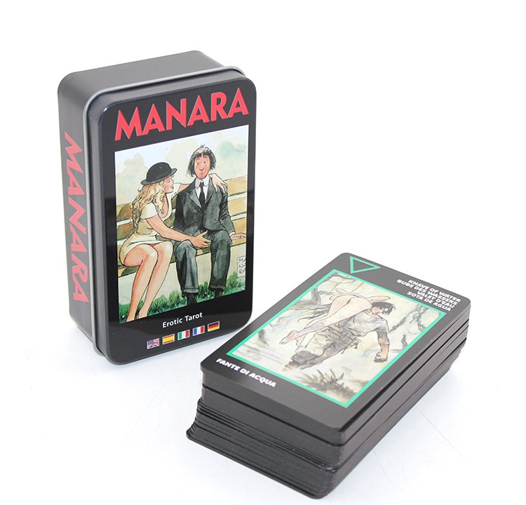 TTT Metal Kutulu Tarot Kartı Manara