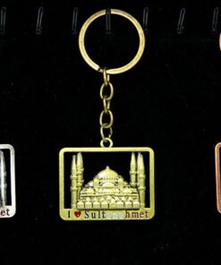 TTT Metal Sultanahmet Anahtarlık Kare