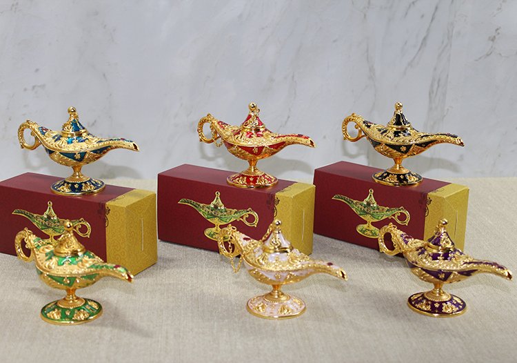 TTT Mineli Metal Alaaddin Lambası Model 4