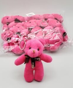 TTT Mini Ayıcık Anahtarlık Pembe Renk