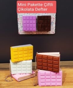 TTT Mini Çiftli Çikolata Not Defteri