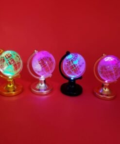 TTT Mini Işıklı Cam Kristal Dünya