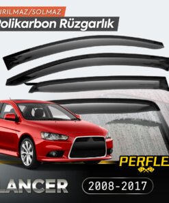 TTT Mitsubishi Lancer 2008-2017 Cam Rüzgarlığı V2 Düz