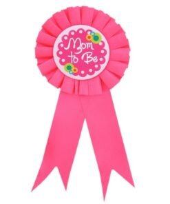 TTT Mom To Be Yazılı Rozet Pembe Renk