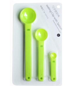 TTT Ölçme Kaşıklı Poşet Klipsi 3'lü Paket