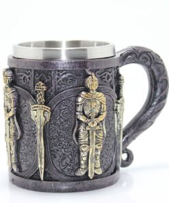 TTT Paslanmaz Çelik Şövalye Kupa Bardak Model 1