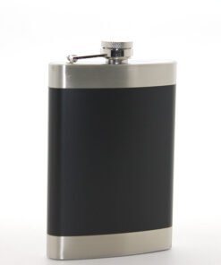 TTT Paslanmaz Çelik Tekli 9 Oz Matara Siyah Renk