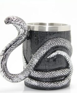 TTT Paslanmaz Çelik Yılan Tasarımlı Kupa Bardak