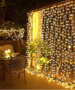 TTT Perde Led  Sarı Işık 3 x 3