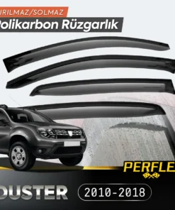 TTT Perflex Cam Rüzgarlığı V2 Düz Dacia Duster (2010-2018)