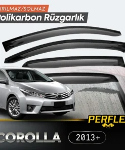 TTT Perflex Polikarbon Kırılmaz Rüzgarlık V2 Mugen Toyota Corolla 2013+