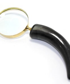 TTT Pirinç Boynuz Saplı Büyüteç Model 3