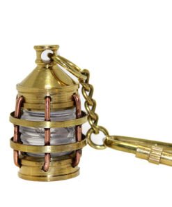 TTT Pirinç Gaz Lambası Anahtarlık