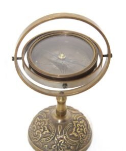 TTT Pirinç Masa Üstü Pusula Model 3