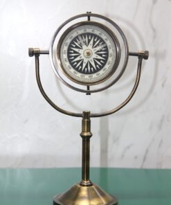 TTT Pirinç Masa Üstü Pusula Model 4