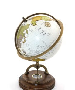 TTT Pirinç Pusulalı Dünya Küre