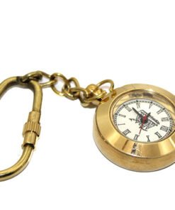 TTT Pirinç Saatli Anahtarlık