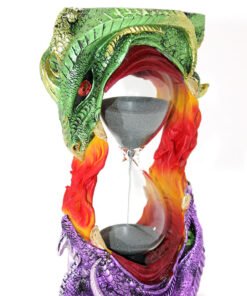 TTT Polyester Dragon Tasarımlı Kum Saati Model 1