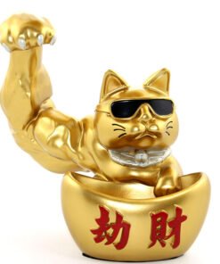 TTT Polyester Şanslı Kedi Figürü Model 1