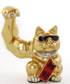 TTT Polyester Şanslı Kedi Figürü Model 3