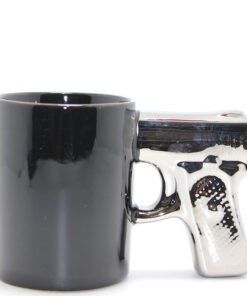 TTT Porselen Silahlı Kupa Bardak Model 2