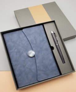 TTT Promosyon Defter Kalem Seti Lacivert Renk