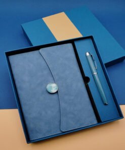 TTT Promosyon Defter Kalem Seti Mavi Renk