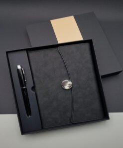 TTT Promosyon Defter Kalem Seti Siyah Renk