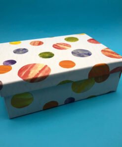 TTT Puantiye Desenli Hediye Kutusu