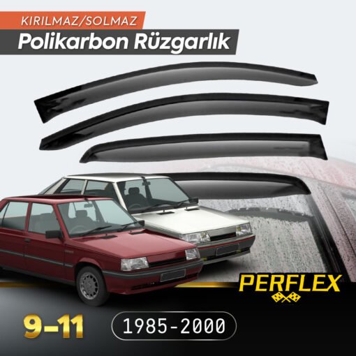 TTT Renault 9-11 1985-2000 Cam Rüzgarlığı V2 Mugen