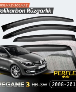 TTT Renault Megane 3 HB-SW 2008-2016 Cam Rüzgarlığı V2 Mugen