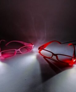 TTT Renkli Led Işıklı Kitap Okuma Gözlüğü