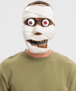 TTT Sallanan Yaylı Oynar Gözlü Mumya Maskesi