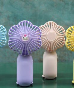 TTT Şarjlı Masa Ve El Fanı 2 Kademeli Çiçek Model