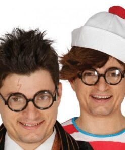 TTT Siyah Çerçeveli Numarasız Camlı Öğrenci Şaka Gözlüğü 1 Adet