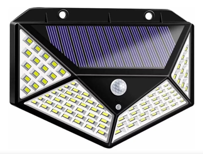 TTT Solar Hareket Sensörlü Duvar Lambası 100 Led