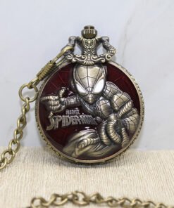 TTT Spiderman Tasarımlı Köstekli Saat