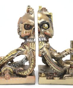 TTT Steampunk Polyester Ahtapot Kitap Stoperi