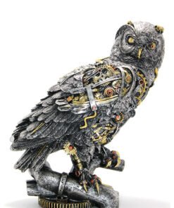 TTT Steampunk Polyester Baykuş Figürü Model 1