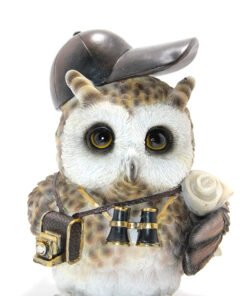 TTT Steampunk Polyester Baykuş Figürü Model 2