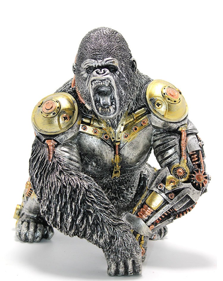 TTT Steampunk Polyester King Kong Figürü