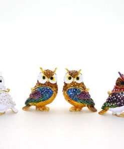 TTT Swarovski 2'li Baykuş Model 1