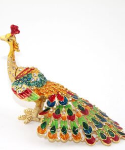 TTT Swarovski Taşlı Tavuskuşu Model 1