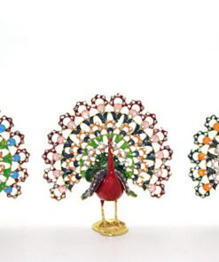 TTT Swarovski Taşlı Tavuskuşu Model 5