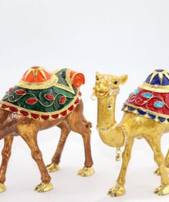 TTT Swarovski Taşlı Tekli Deve Figürü Model 10