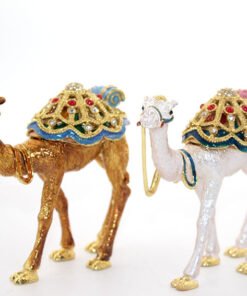 TTT Swarovski Taşlı Tekli Deve Figürü Model 11