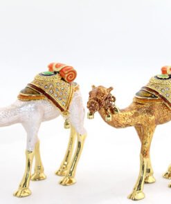 TTT Swarovski Taşlı Tekli Deve Figürü Model 3