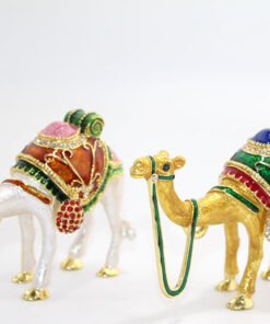 TTT Swarovski Taşlı Tekli Deve Figürü Model 4