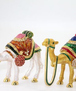 TTT Swarovski Taşlı Tekli Deve Figürü Model 5