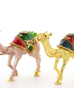 TTT Swarovski Taşlı Tekli Deve Figürü Model 6